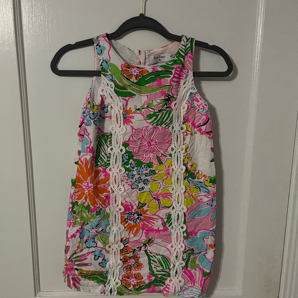 Lilly Pulitzer for Target Girls Nosey Posie Shift Mini Dress